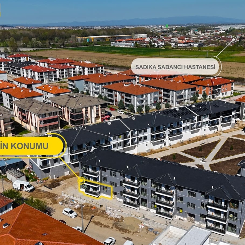 ARİFİYE NEVİYE MAHALLESİNDE 3+1 SIFIR 115m² SATILIK DAİRE