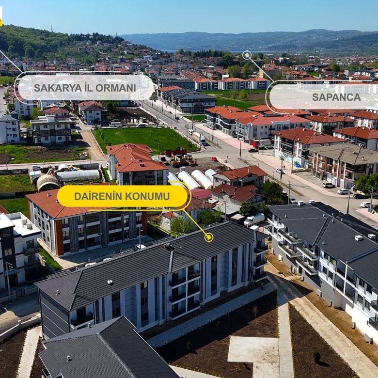 ARİFİYE NEVİYE MAHALLESİNDE 3+1 SIFIR 115m² SATILIK DAİRE