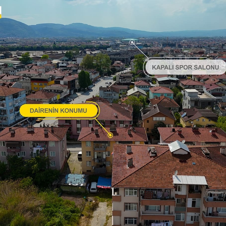 ADAPAZARI ŞEKER MAHALLESİNDE ÇARŞI MERKEZE YAKIN KİRALIK 3+1 DAİRE