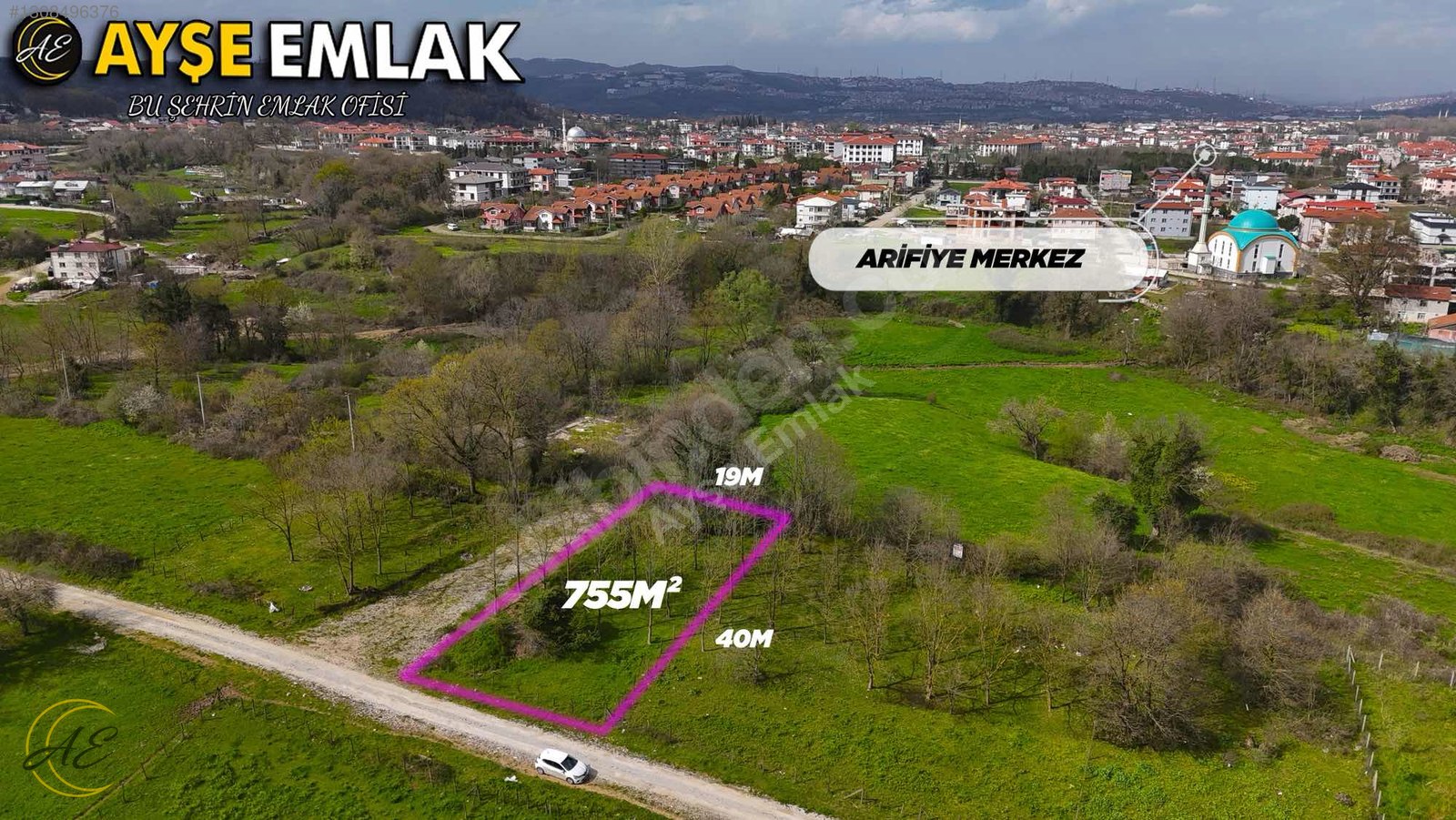 ARİFİYE NEVİYE MAHALLESİNDE 755M² SATILIK ARSA