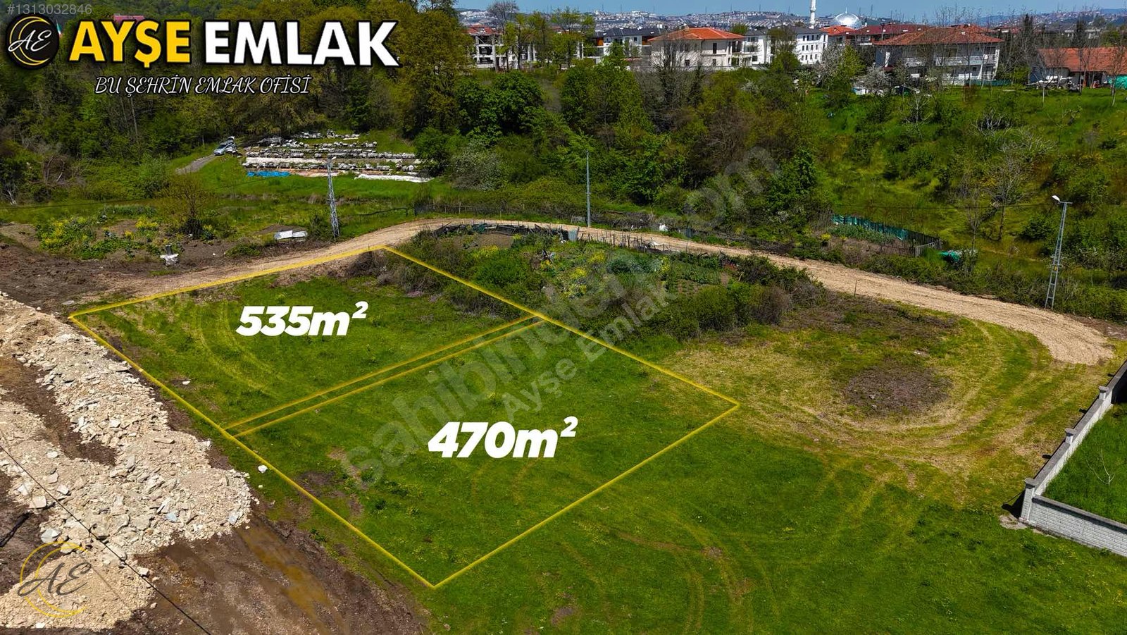 ARİFİYE NEVİYE MAHALLESİNDE 1005M² İMARLI SATILIK ARSA