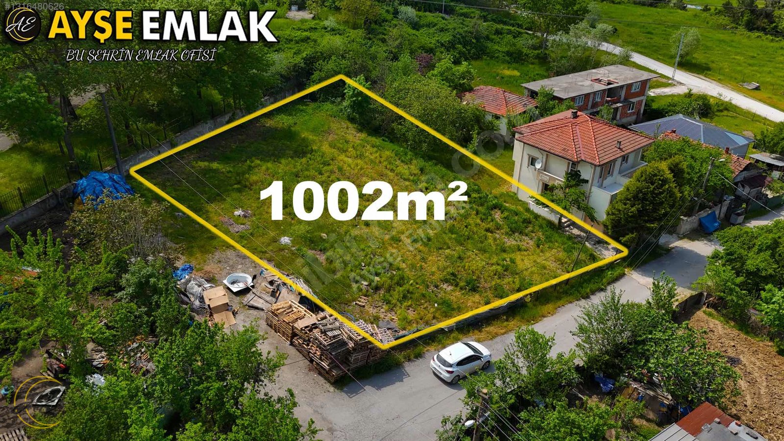 ARİFİYE CUMHURİYET MAHALLESİNDE 1000M² SATILIK ARSA