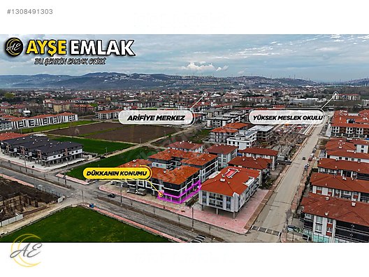 ARİFİYE FATİH MAHALLESİNDE OSMAN GAZİ CADDESİNDE 245M² SATILIK DÜKKAN