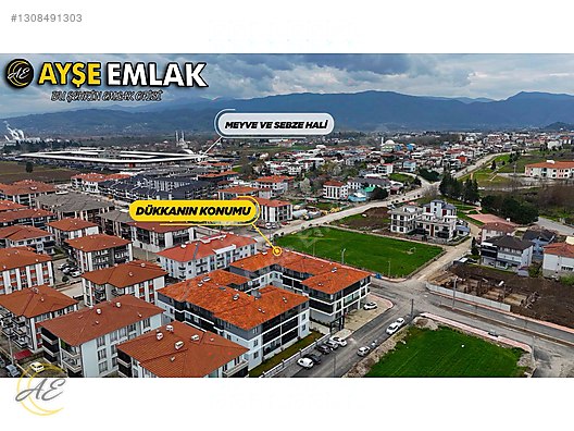ARİFİYE FATİH MAHALLESİNDE OSMAN GAZİ CADDESİNDE 245M² SATILIK DÜKKAN
