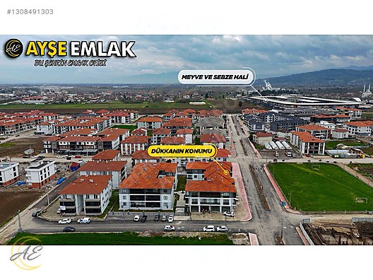 ARİFİYE FATİH MAHALLESİNDE OSMAN GAZİ CADDESİNDE 245M² SATILIK DÜKKAN