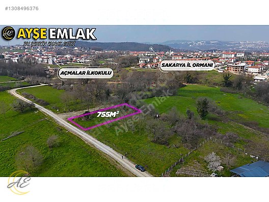 ARİFİYE NEVİYE MAHALLESİNDE 755M² SATILIK ARSA