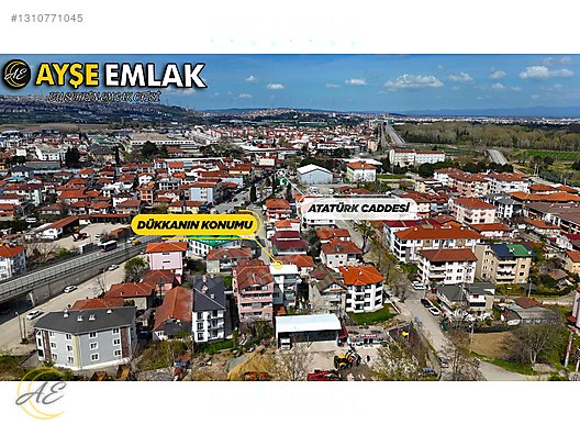 ARİFİYE FATİH MAHALLESİNDE 65M² SATILIK DÜKKAN