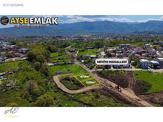 ARİFİYE NEVİYE MAHALLESİNDE 1005M² İMARLI SATILIK ARSA