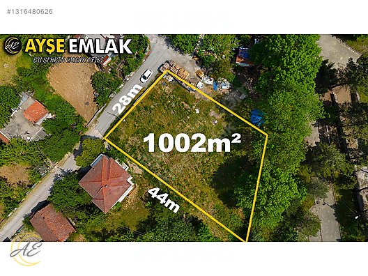 ARİFİYE CUMHURİYET MAHALLESİNDE 1000M² SATILIK ARSA