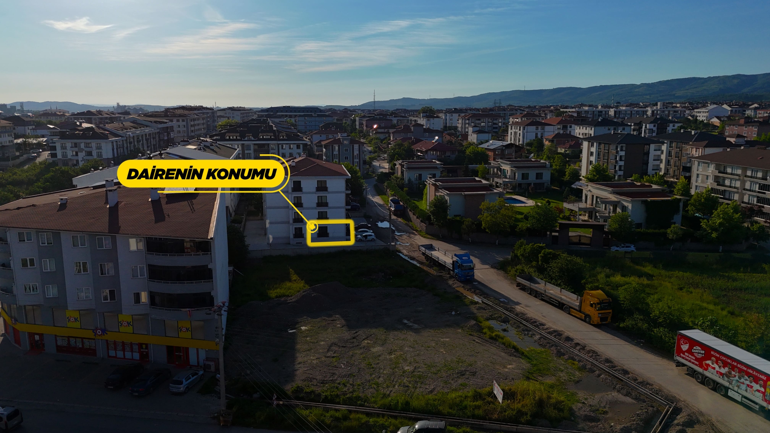 HENDEK YENİ MAHALLESİNDE GENİŞ KULLANIMLI 3+1 SATILIK DAİRE