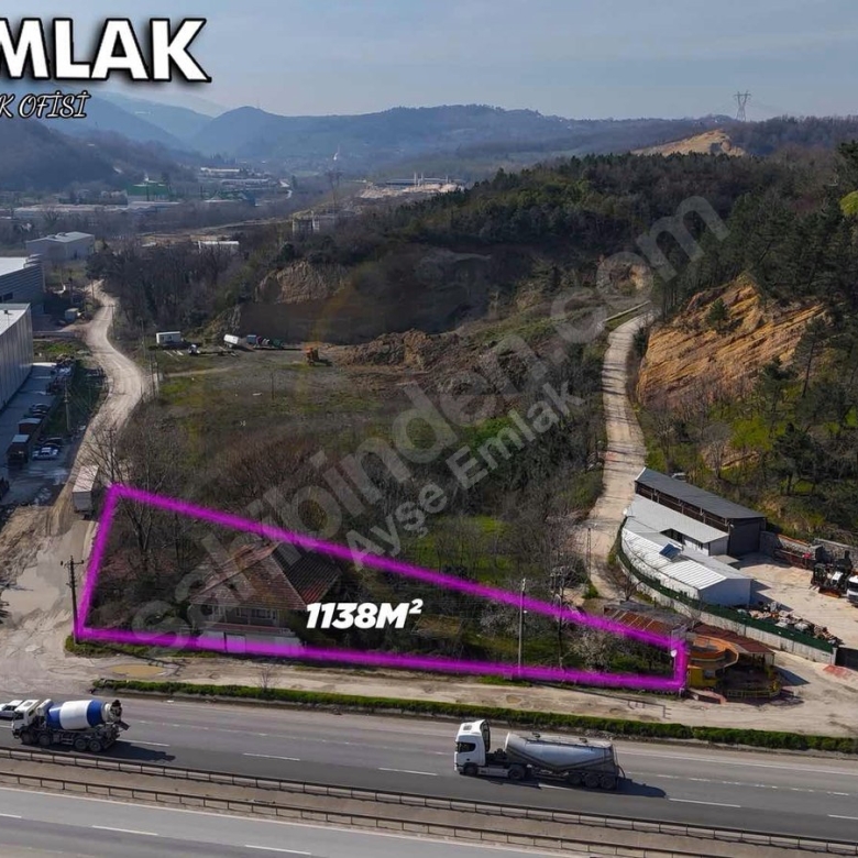 ARİFİYE ADLİYE’DE 1138M² SATILIK ARSA