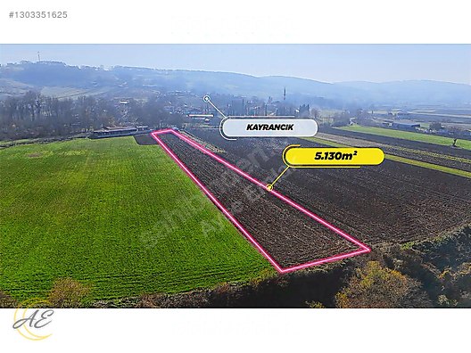 ADAPAZARI KAYRANCIK’DA 5130M² SATILIK TARLA