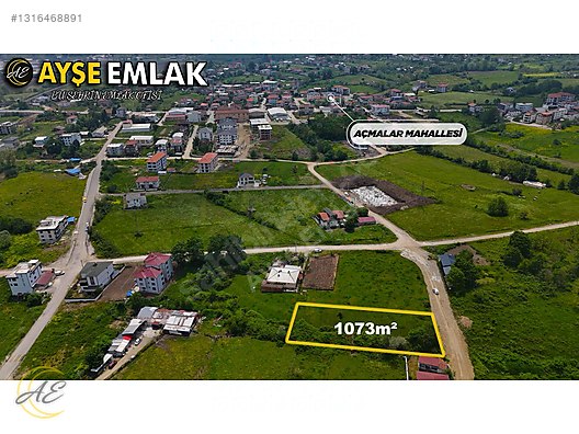 ARİFİYE NEVİYE’DE 1073M² İMARLI SATILIK ARSA