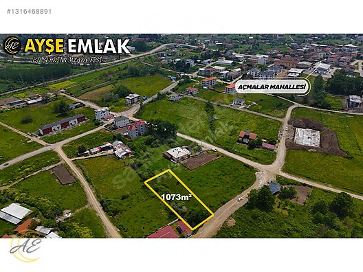 ARİFİYE NEVİYE’DE 1073M² İMARLI SATILIK ARSA
