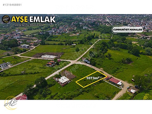 ARİFİYE NEVİYE’DE 1073M² İMARLI SATILIK ARSA